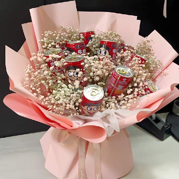 11罐旺仔牛奶满天星,愿你幸福每一天(实拍照)