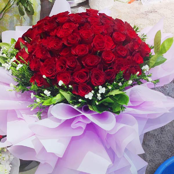 想你太甜蜜/99支玫瑰(实拍照)