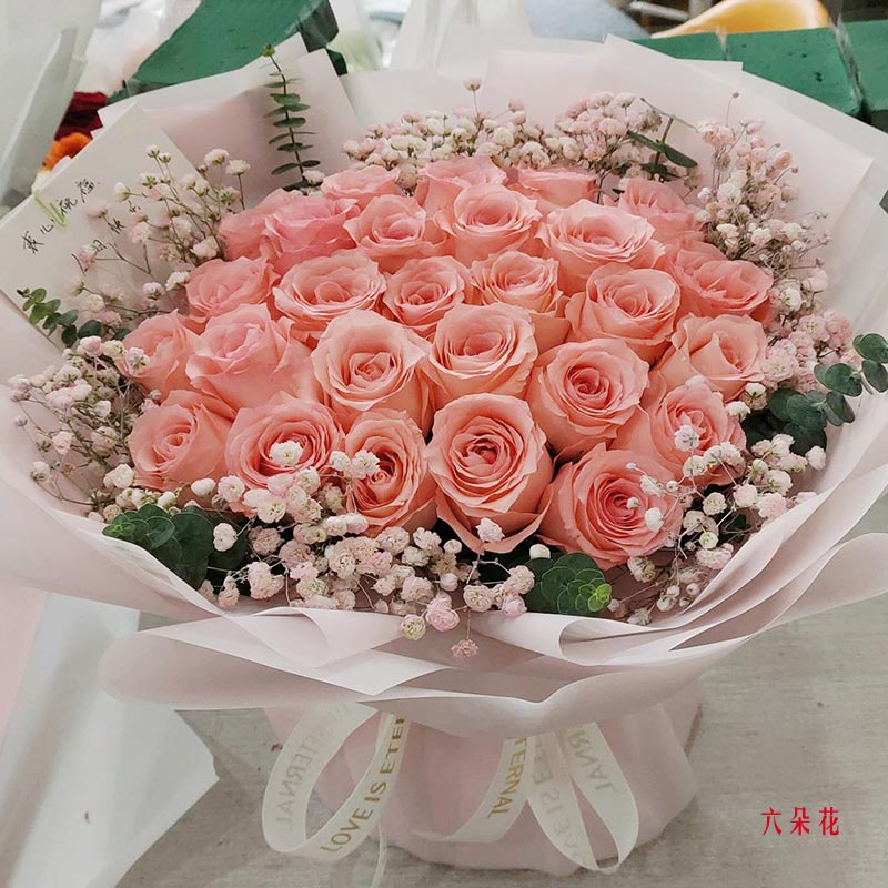 27朵苏醒玫瑰,与你共婵娟(实拍照)