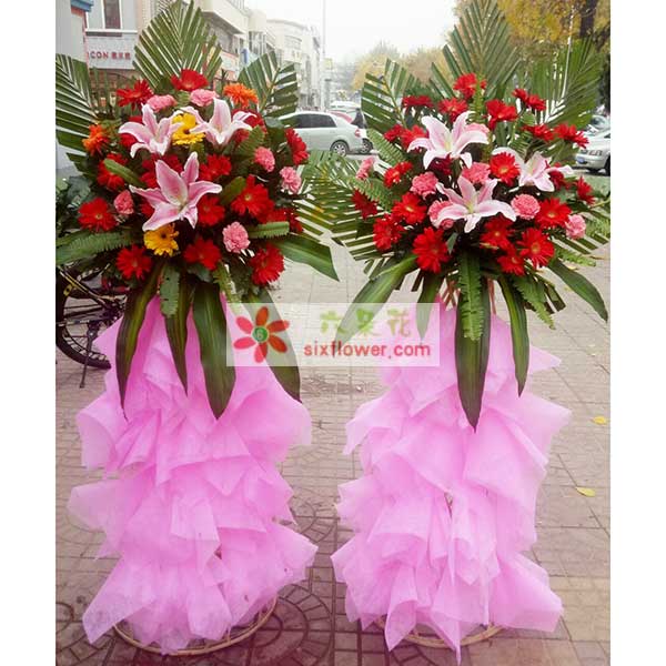 送蓟州区商贸街东口北道西50米,…的鲜花实拍图