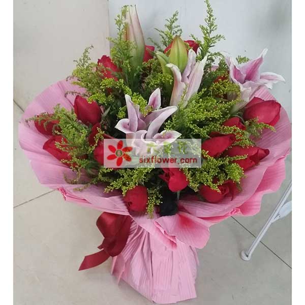 送孝感大悟县广播电…的鲜花实拍图