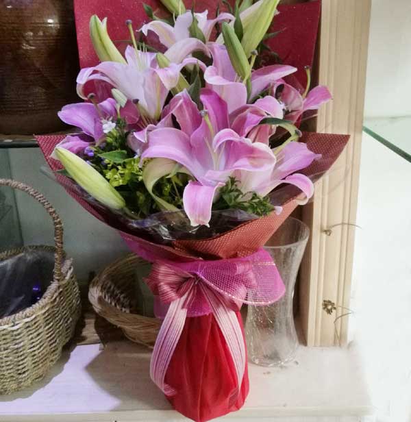 送嘎东大桥,半…的鲜花实拍图