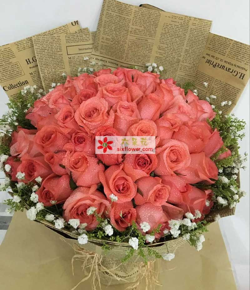 送江西省南昌市红谷滩新区红谷中大道1326号江报传媒大厦三层信泰保…的鲜花实拍图