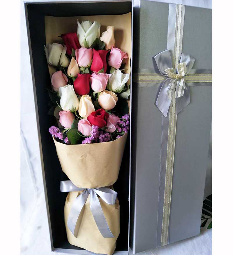 送烟台市芝罘区三站…的鲜花实拍图