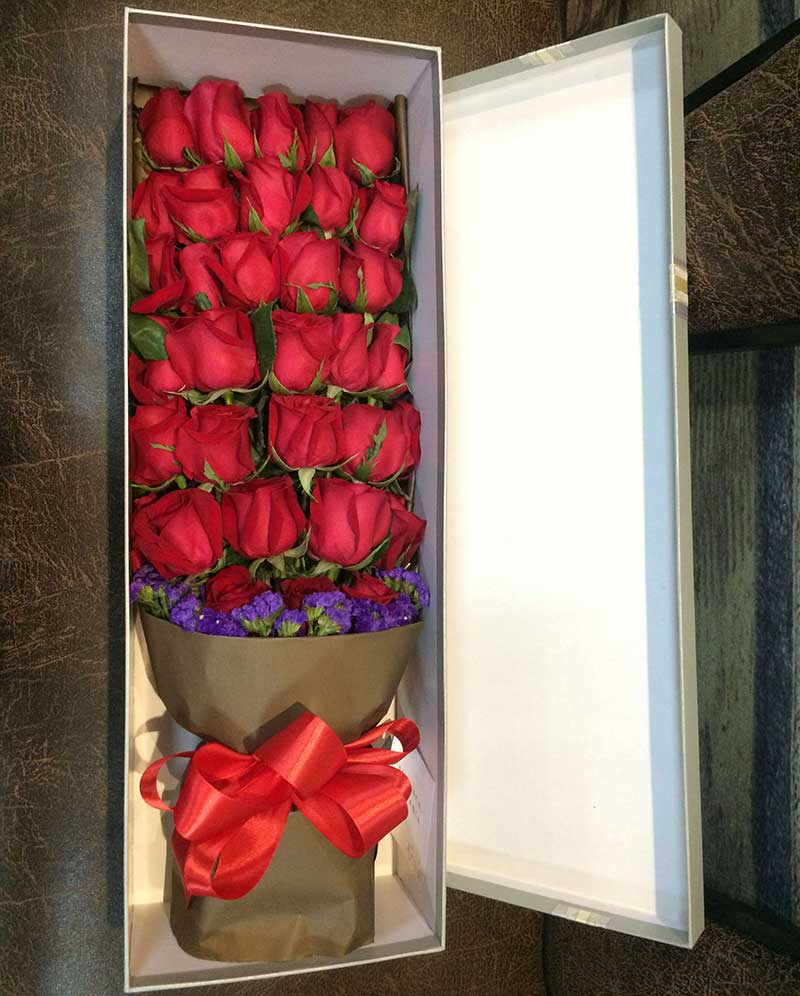 送浙江省宁波市鄞州区姜山镇东方路二号美…的鲜花实拍图