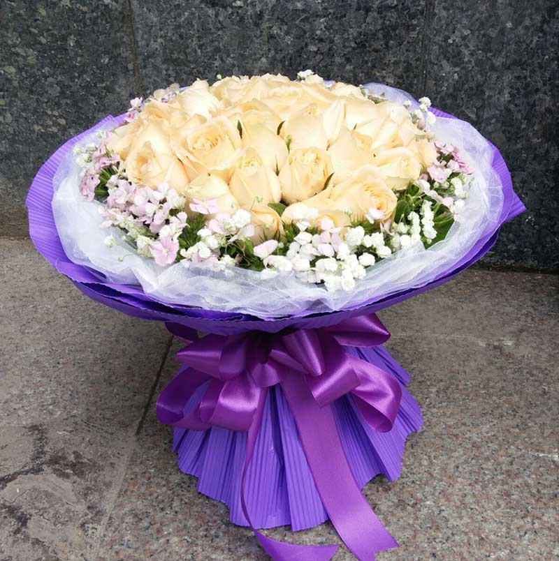 送甘肃省天水市麦积区北道(典盛热力旁边)锻压数控分厂的鲜花实拍图