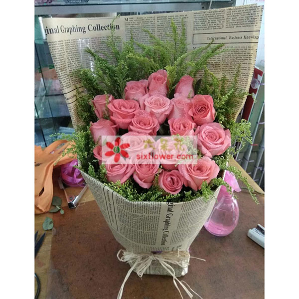 送华联通讯城7号口进去左拐第…的鲜花实拍图