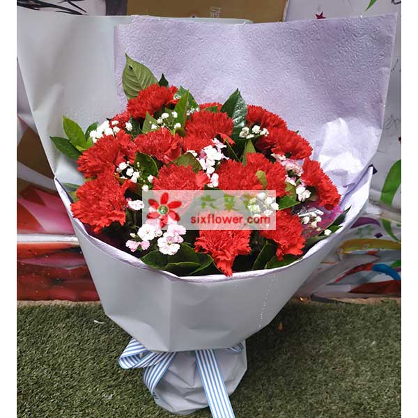 送广东佛山禅城区绿景二路11号保利天玺2座的鲜花实拍图