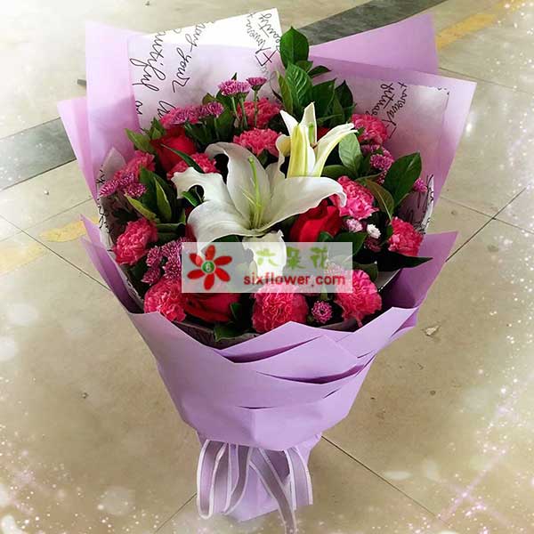 送中卫市沙坡头区文昌镇文萃北路4号中卫…的鲜花实拍图