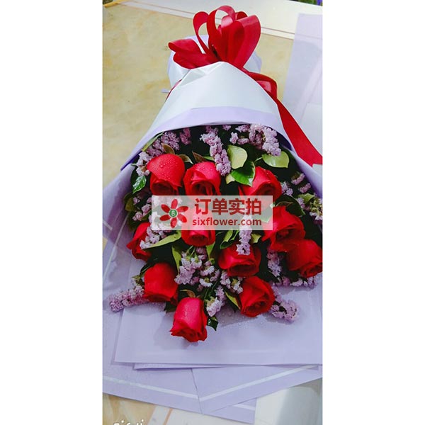 送合肥市经开区临湖社区卫生服务中心的鲜花实拍图