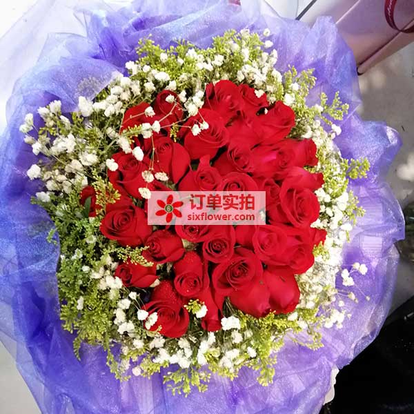 送孝感大悟县广播电视局二楼(到…的鲜花实拍图