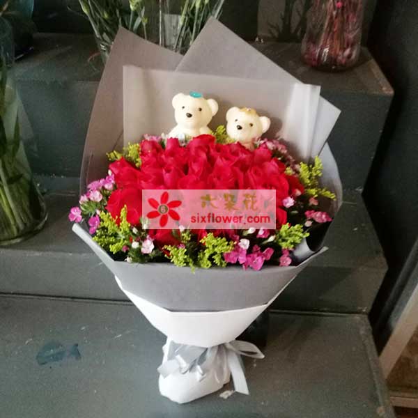 送西安市碑林区友谊西路127号西北工业大学爱…的鲜花实拍图