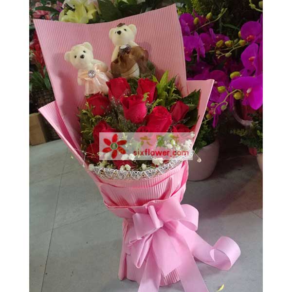 送福建省肿瘤医院宿舍12#…的鲜花实拍图