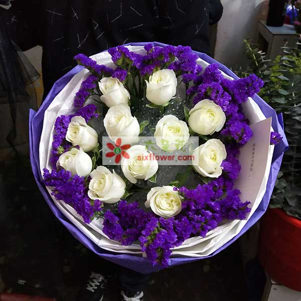 送长春绿园区创业大街文明路382栋2门…的鲜花实拍图