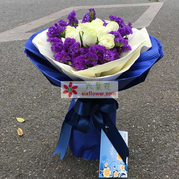 送昆明五华区普吉新村社…的鲜花实拍图