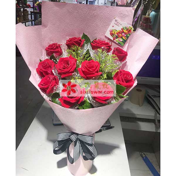 送孝感安陆市巡店镇辛榨…的鲜花实拍图