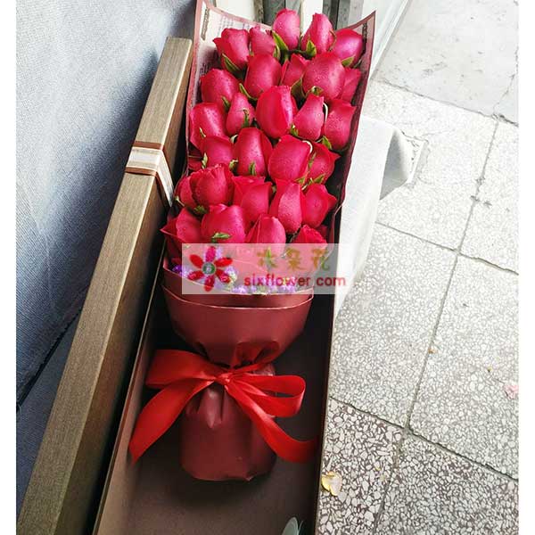 送宁夏石嘴山大武口新华保…的鲜花实拍图