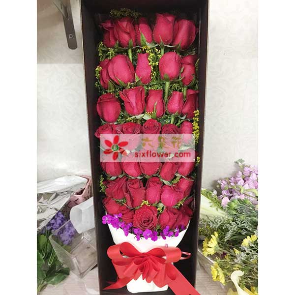 送广东省江门市新会区今古洲今兴路2…的鲜花实拍图