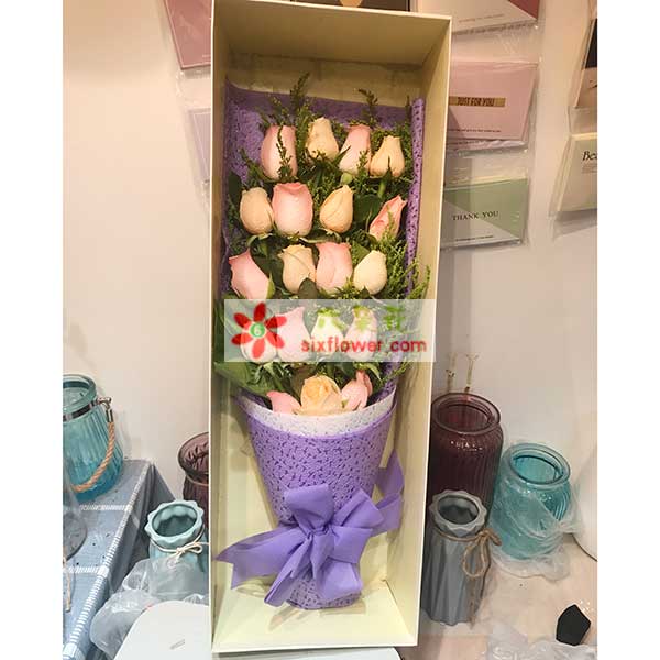 送郑州市中原区岗坡路5号院华山公寓2号楼的鲜花实拍图