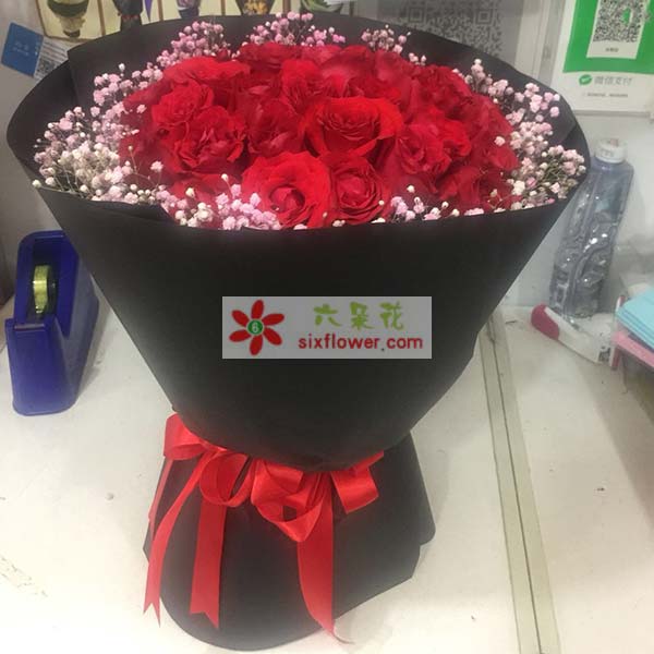 送平舆县玉皇庙…的鲜花实拍图