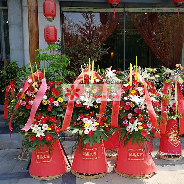 送屯溪区阳湖元一大观水口街2幢101…的鲜花实拍图