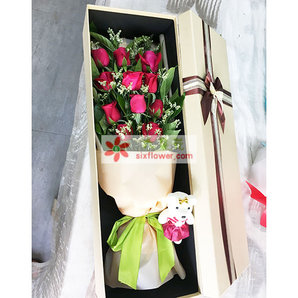 送龙岩长汀县红星村南大街6…的鲜花实拍图