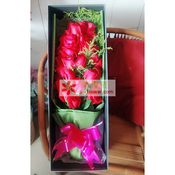 送洪雅县南街口声…的鲜花实拍图