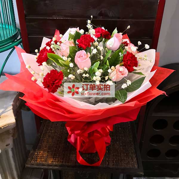 送乌兰浩特碧桂园路南锦江之星楼下 金鼎鲜火锅楼一楼103 鼎…的鲜花实拍图