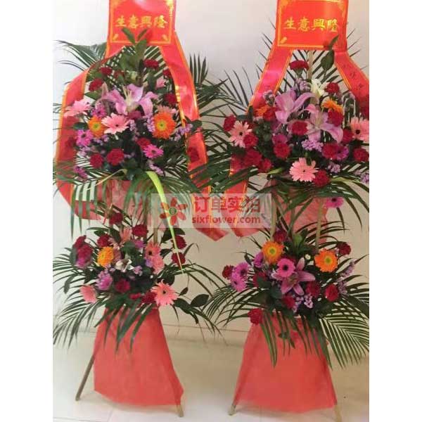 送诚丰商业中心10层的鲜花实拍图