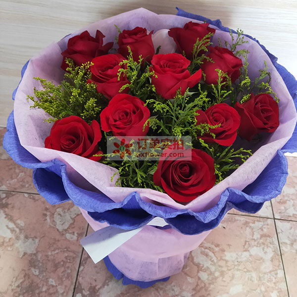 送宁江区步行街王府井一楼大宝…的鲜花实拍图