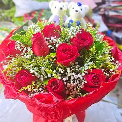 玉林陆川县花店-陆川县送花-陆川县网上订花-六朵花