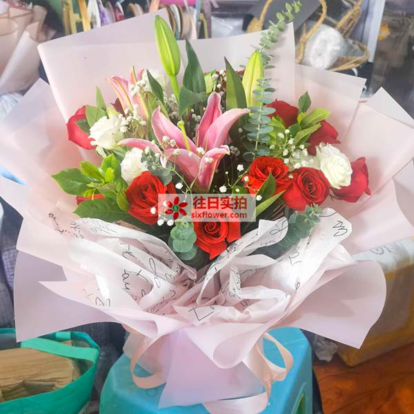 送贵阳瑞金南路久远大厦的鲜花实拍图