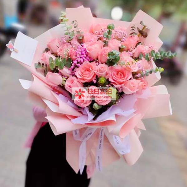 送岳阳湘阴县湘水芙蓉城的鲜花实拍图