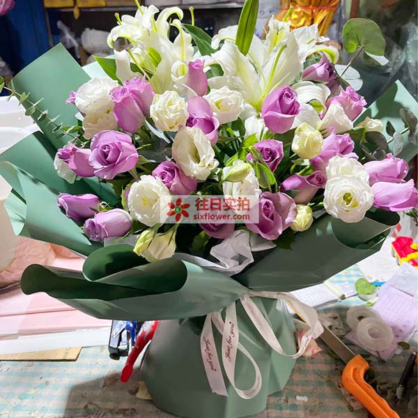 送毫州利辛县东方名城的鲜花实拍图