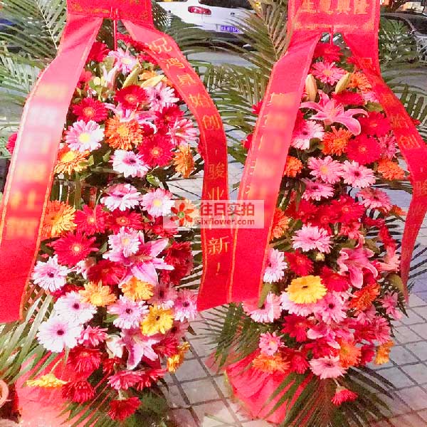 送南宁市青秀区九州国际大厦的鲜花实拍图