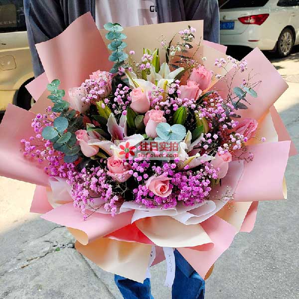 送广东省东莞市莞城白沙塘沙井路8巷的鲜花实拍图