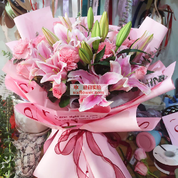 送安徽省合肥市包河区扬子江路海伦国际的鲜花实拍图