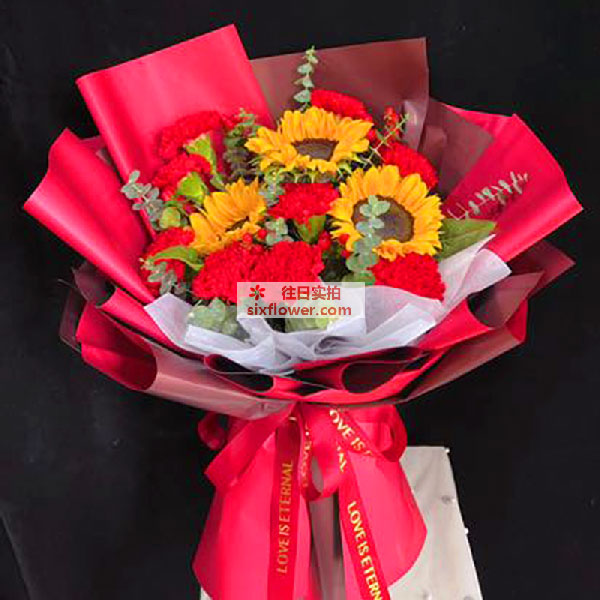 送德江城南灵犀国际酒店的鲜花实拍图