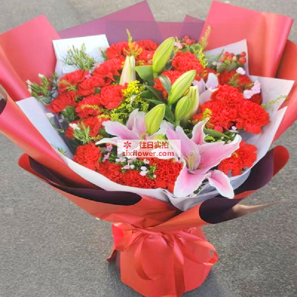 送绍兴柯桥越州大道87号(浙商银行)的鲜花实拍图