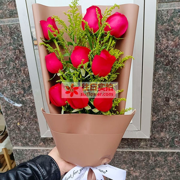 送六安市金安区联东U谷六安智造产业园的鲜花实拍图