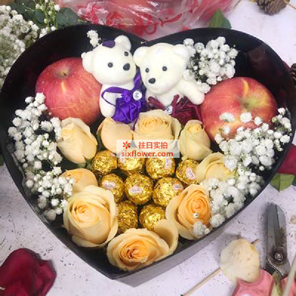 送四川省巴中市通江县廊桥梨树街变电站的鲜花实拍图