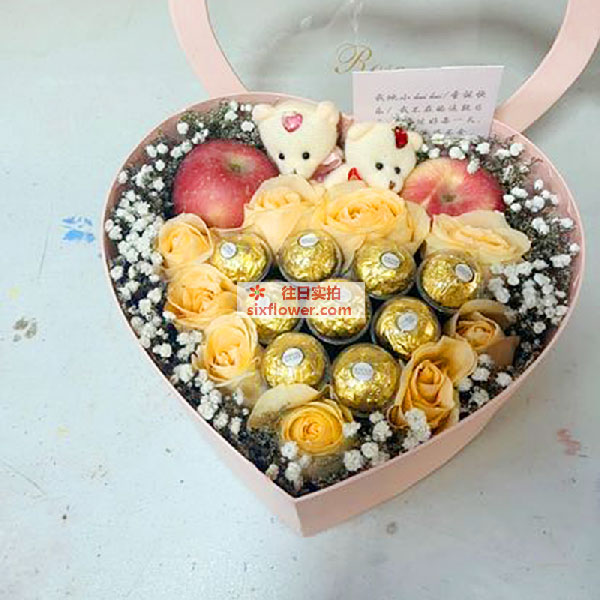 送长治潞州区千子莲养生堂长邯南路店的鲜花实拍图