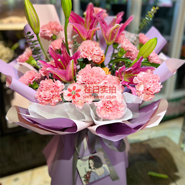 送保定市定州市清风北街98号定州金地花园的鲜花实拍图