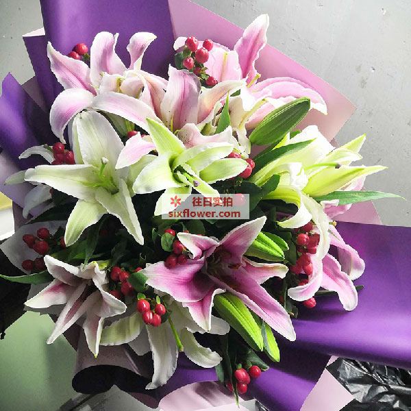 送四平市铁西区公园北路地直街道春香豆腐坊的鲜花实拍图