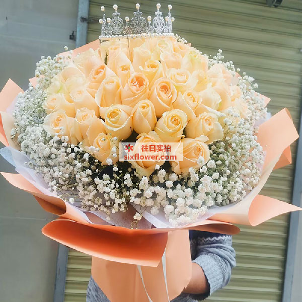 送澳门南湾大马路804号中华广场的鲜花实拍图