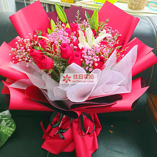 送石家庄正定县府西街胖魅的鲜花实拍图