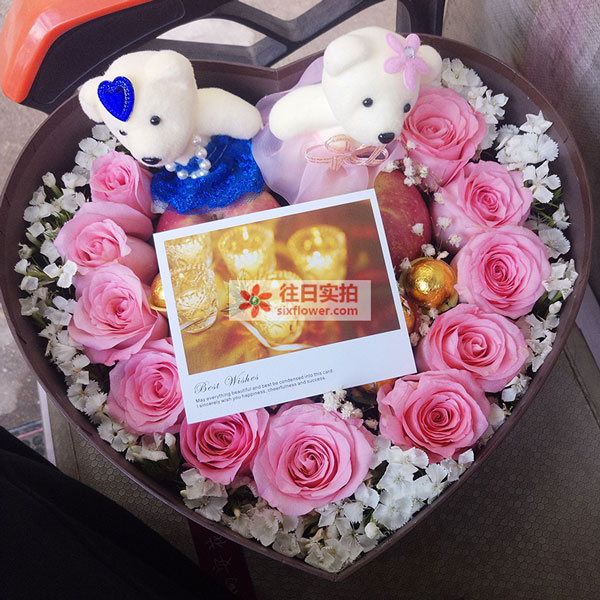 送高安市赤土板路金玉佳苑的鲜花实拍图