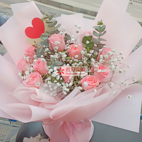 送荆门京山市仁和医院西侧城市嘉园的鲜花实拍图