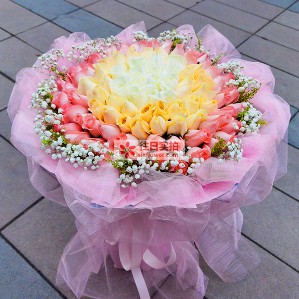 送乌鲁木齐火车西站五街小区57栋的鲜花实拍图