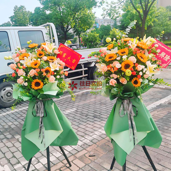 送嘉兴市南湖区文昌路21号的鲜花实拍图